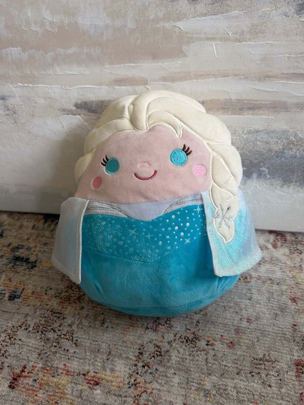Squishmallow 10” Elsa Disney Princess Frozen Plush EUC